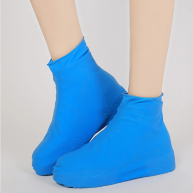 

Protectors Rain Boots Waterproof Shoe Cover Silicone Unisex Solid Color Shoes For Indoor Outdoor Rainy Days