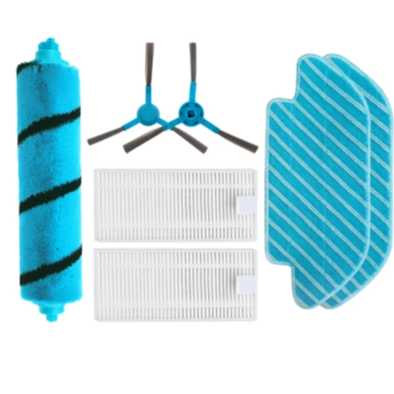 

Side Soft Brush Hepa Filter Mop Cloth Replacement Parts For Cecotec Conga 1690 Pro Robotic Vacuum Cleaner Spare Parts