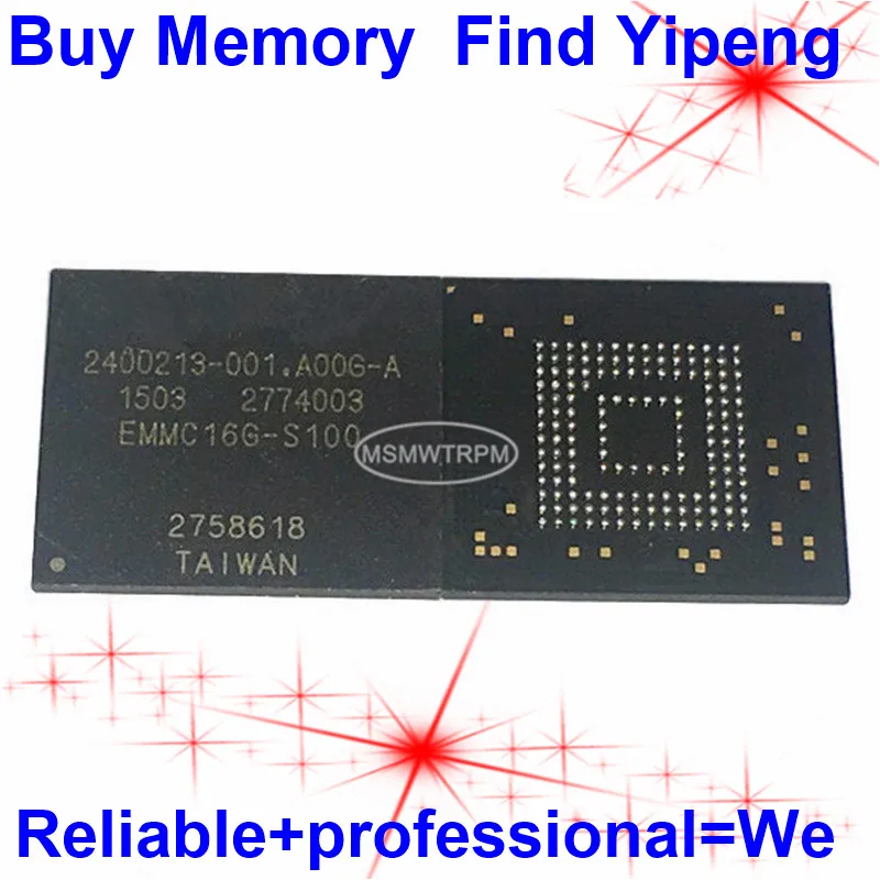 Флэш-память EMMC16G-S100 153FBGA EMMC 16GB EMMC16G