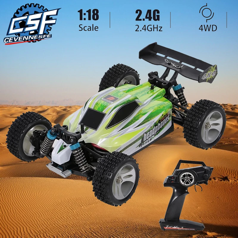 

NewRc Car A959 1:18 Electric Upgraded Version 70KM/H 4WD 2.4G Radio Remote Control Car High Speed Off Road Drift RC Cars Toys