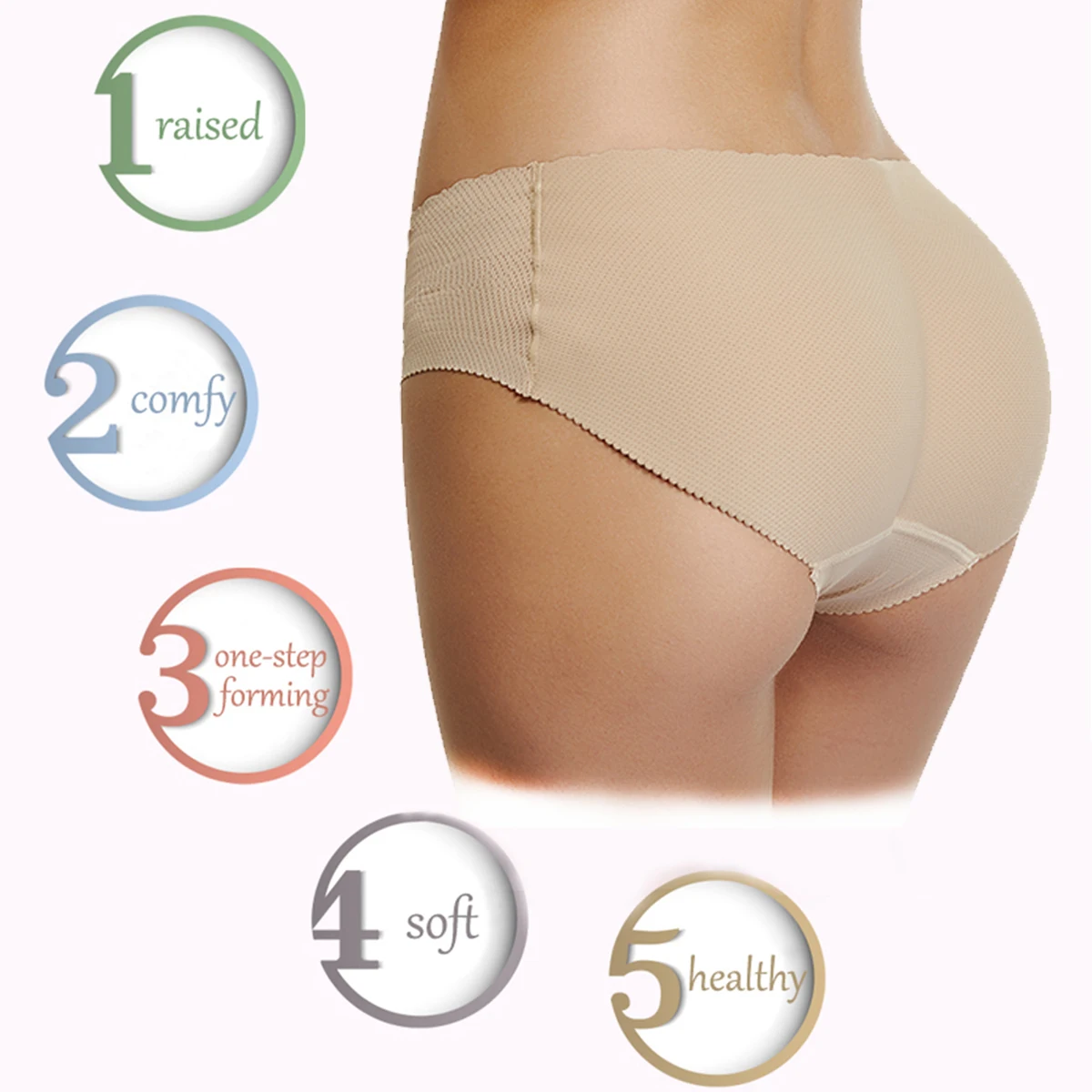 Ягодицы для женщин нижнее белье поддельные задницы сексуальные мягкие трусики