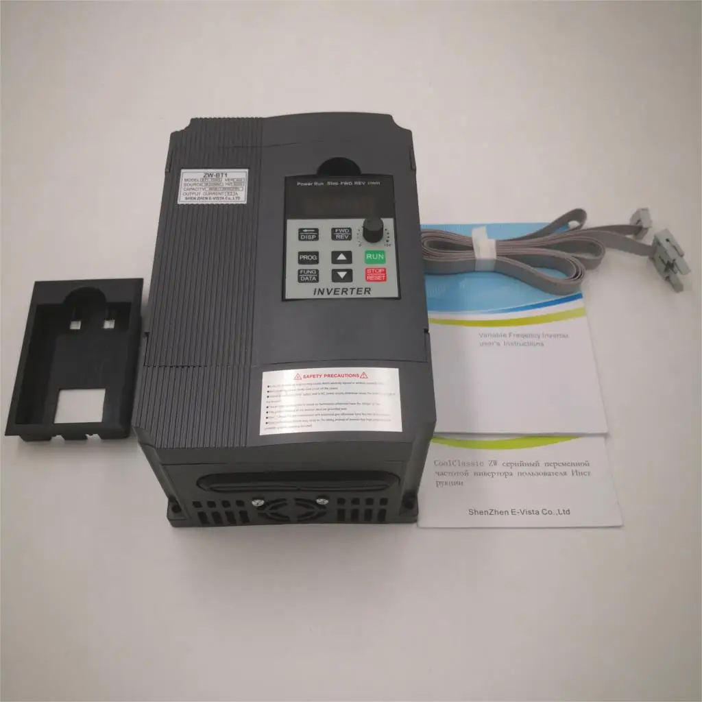 VFD Инвертор VFD 1.5KW/2.2KW 220V IN и 220V 3P OUT инвертор переменной частоты Инвертор ZW-BT1