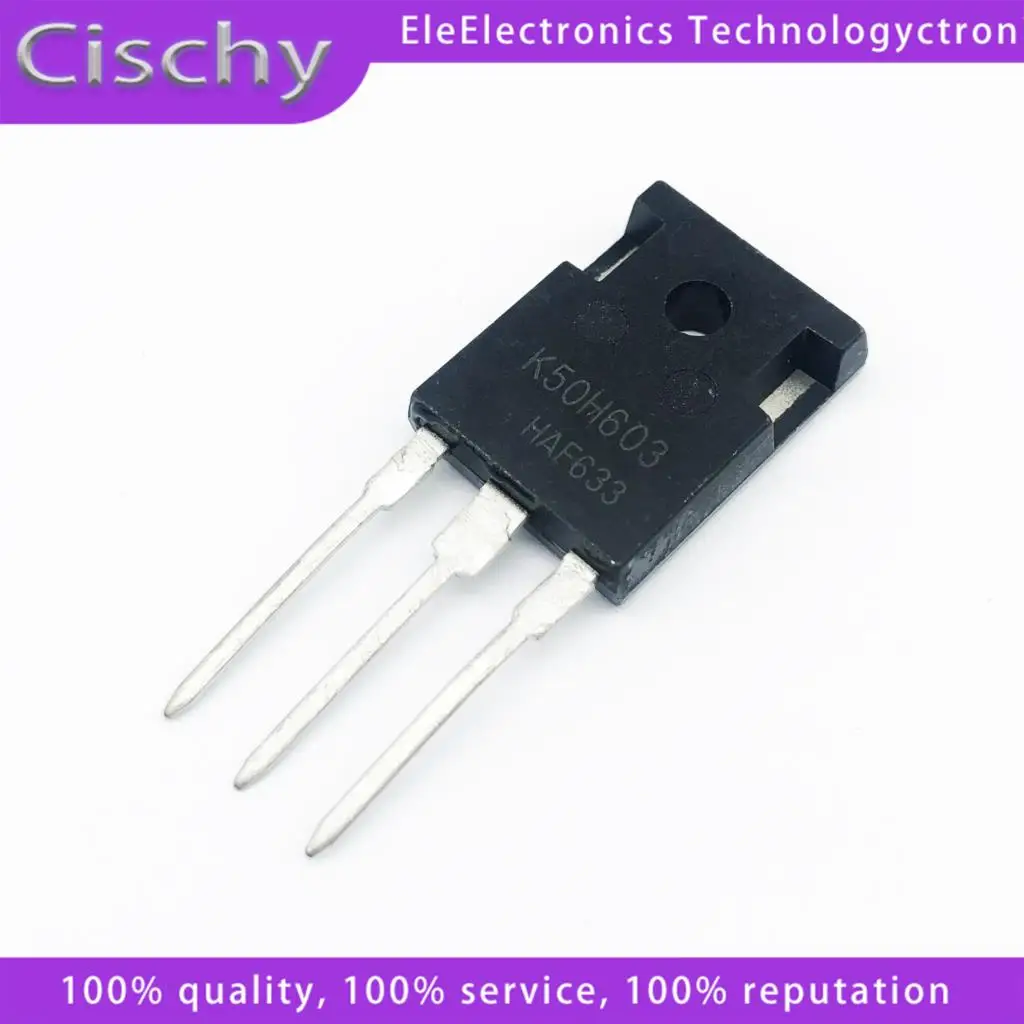 

5 шт./лот IKW50N60H3 K50H603-247 600V 50A новый оригинальный в наличии