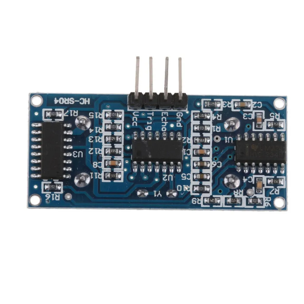 

HC-SR04 3.3-5V Ultrasonic Module Distance Measuring Transducer Sensor for Arduino Ultrasonic Wave Detector Ranging Module