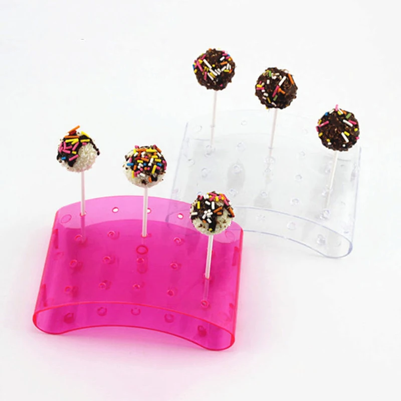 12 отверстий торт подставка для леденцов Дисплей Держатель основы полка DIY