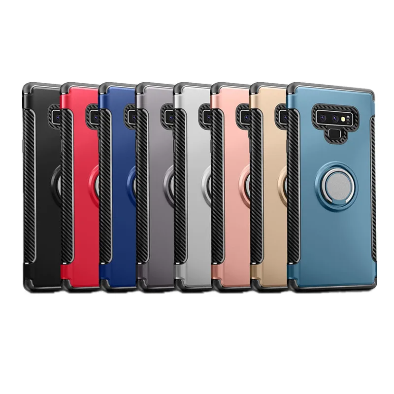 Чехол для телефона Samsung Galaxy Note 9 S10 S9 S8 красный синий черный розовое золото ТПУ