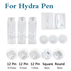 Hydra ручка H2 иглы картриджи 12 Pin нано микро картридж для гиалуроновой кислоты Электрический автоматический инфузионный Hydra ручка микроиглы