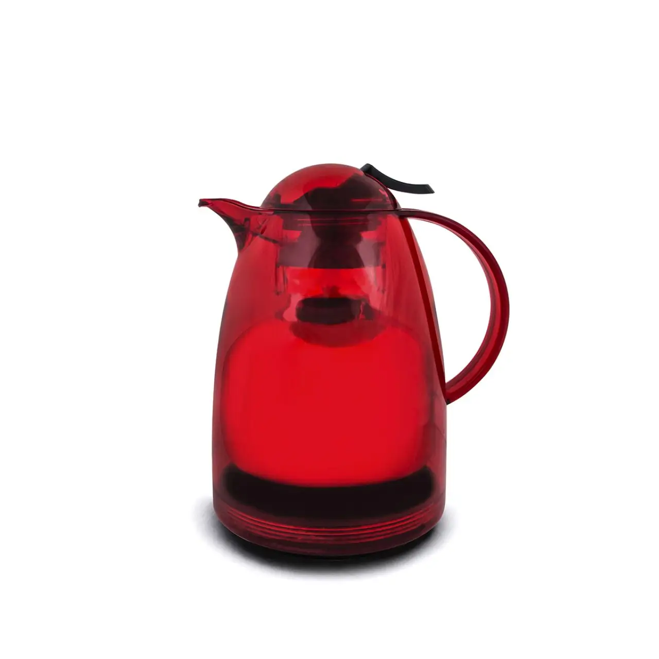 

Красный стеклянный термос 1 л