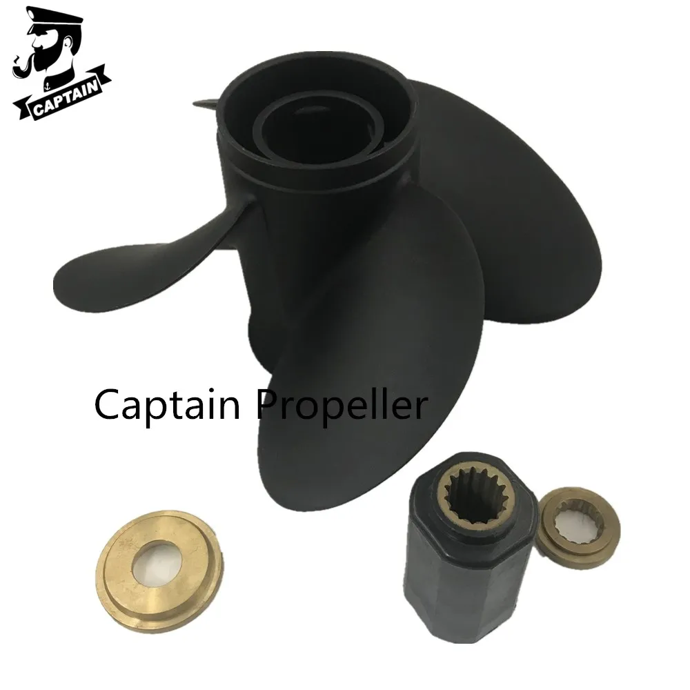 Подвесной Двигатель Captain Propeller 13.4X15 подходит для Mercury 40HP 50HP 75hp 80hp 90hp 125hp 120HP 150HP 15