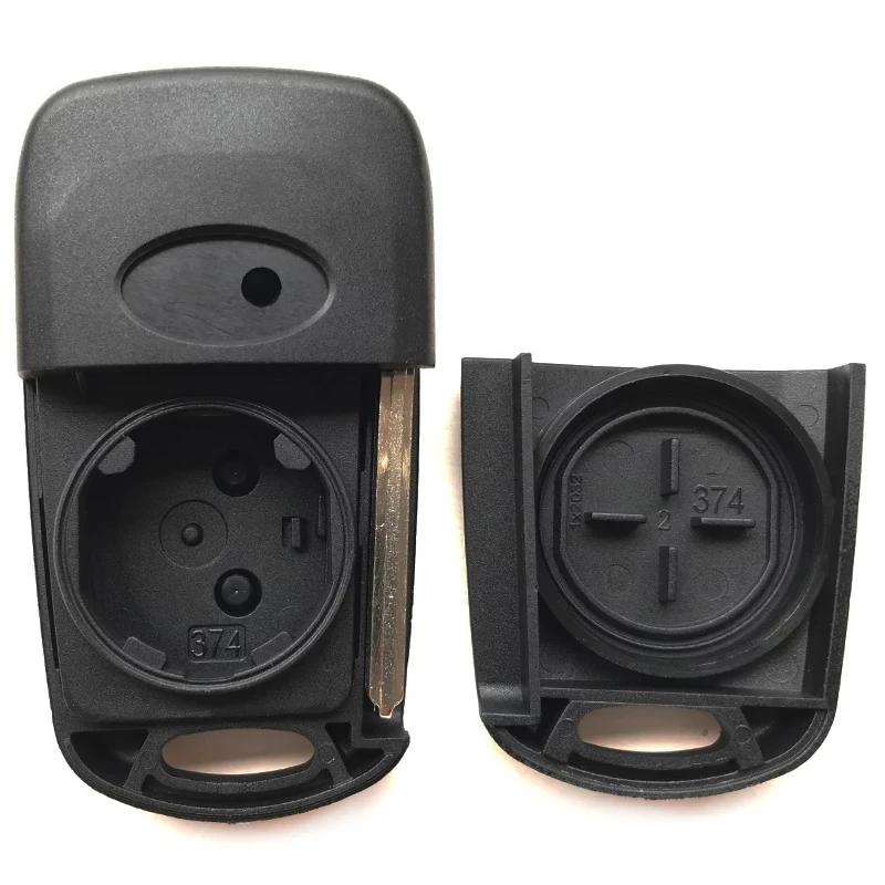 

RIOOAK 5PCS Remote Key Fob Shell Case Replace For Hyundai I20 I30 IX35 I35 3 Buttons key shell with TOY48 BLADE