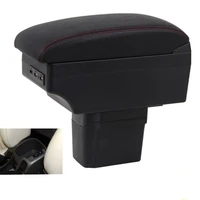 for chevrolet cruze armrest box central store content box car styling decoration accessory with cup holder usb