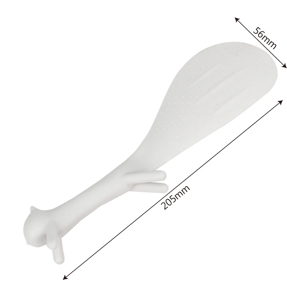 

Long Handle Standing Cute Squirrel Creative Dinnerware Rice Spoon Ladle Cooking Tools Kitchen Accessories