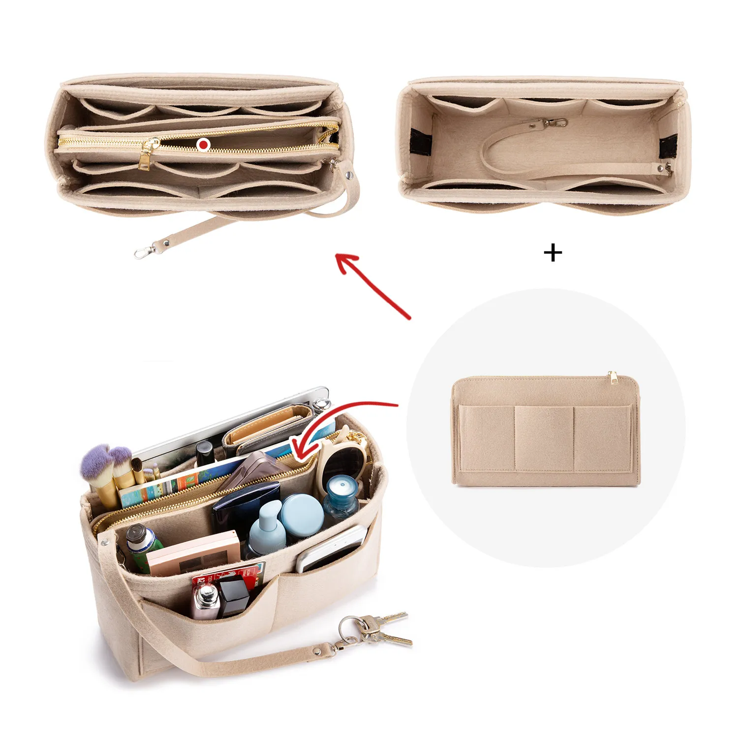 

Lovevook women bag shoulder bags crossbody bags for ladies large tote bag set 2 pcs luxury bags 2021