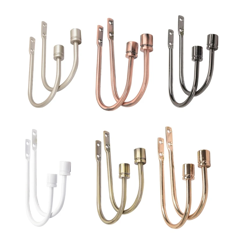 

41XB набор из 2 искусственных застежек, завязки на руку, завязки, U-образные драпировочные завязки