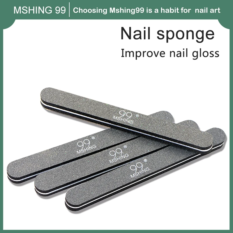 Mshing99 пилка для ногтей буферная моющаяся шлифовальная полировка полировки