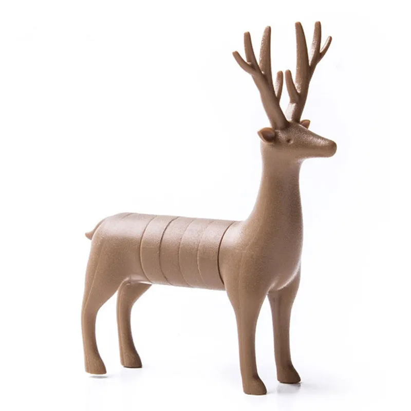 Милые Креативные магниты на холодильник сделай сам с изображением таксы и оленя