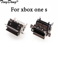 tingdong original new hdmi compatible socket port parts replacement for xbox one s slim motherboard repair