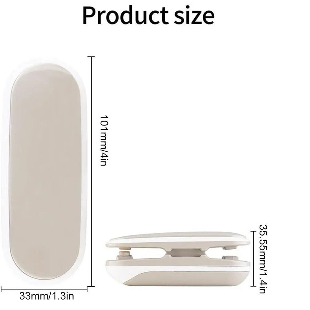 

Portable Hand Piezoelectric Heat Sealing Machine Portable For Food Storage Snacks Preservation Sealing Machine