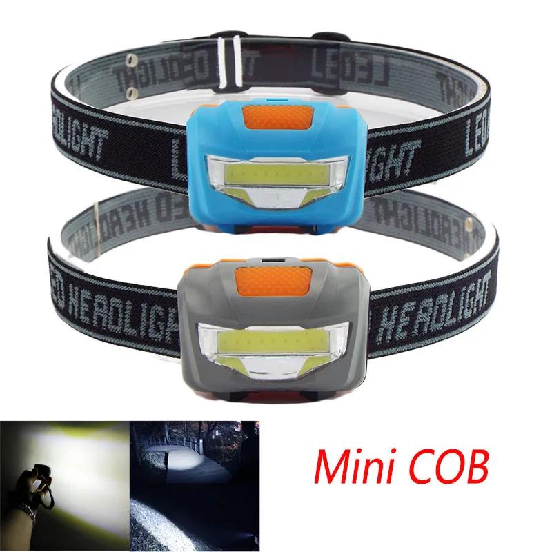 Мини COB Светодиодный фонарь с фронтальной головкой высокая мощность лампа фара