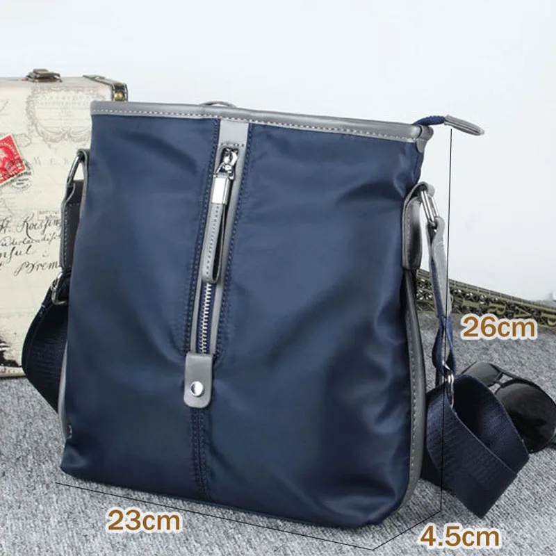 

Men's Shoulder Bags Casual Male Bolsa High Quality Nylon Mulitfunction Waterproof Bag Wear-resistant Large Capacity Bag Business