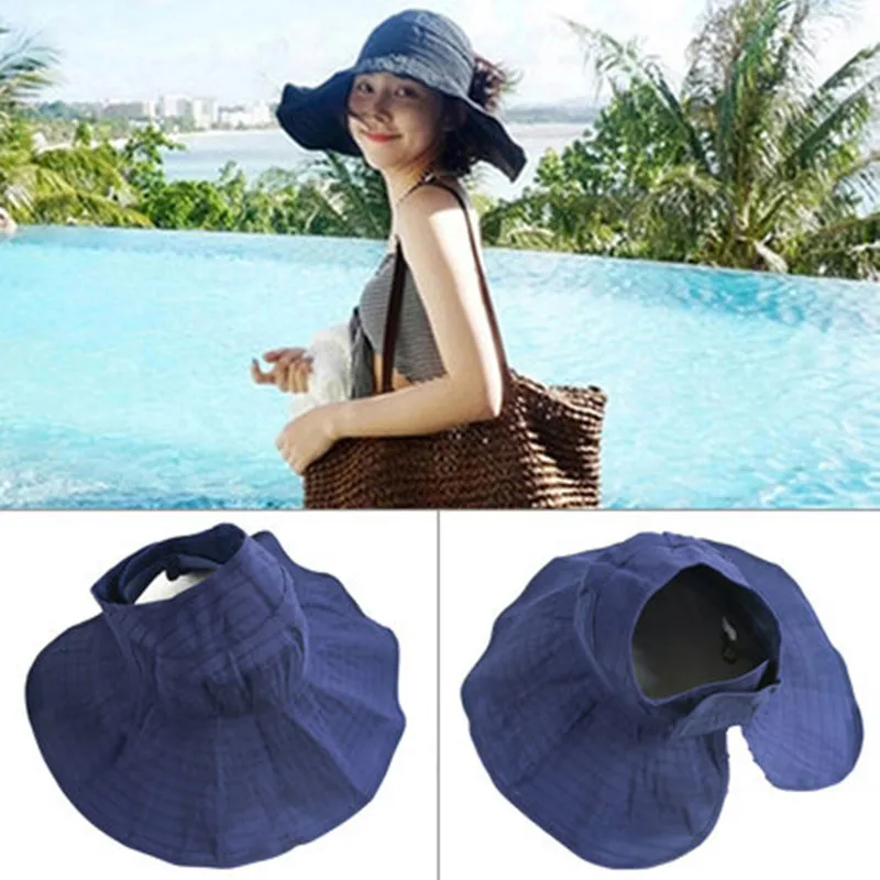 

Fisherman's hat, empty hat, women's foldable sunscreen, red sunshade hat, big brim fisherman's hat