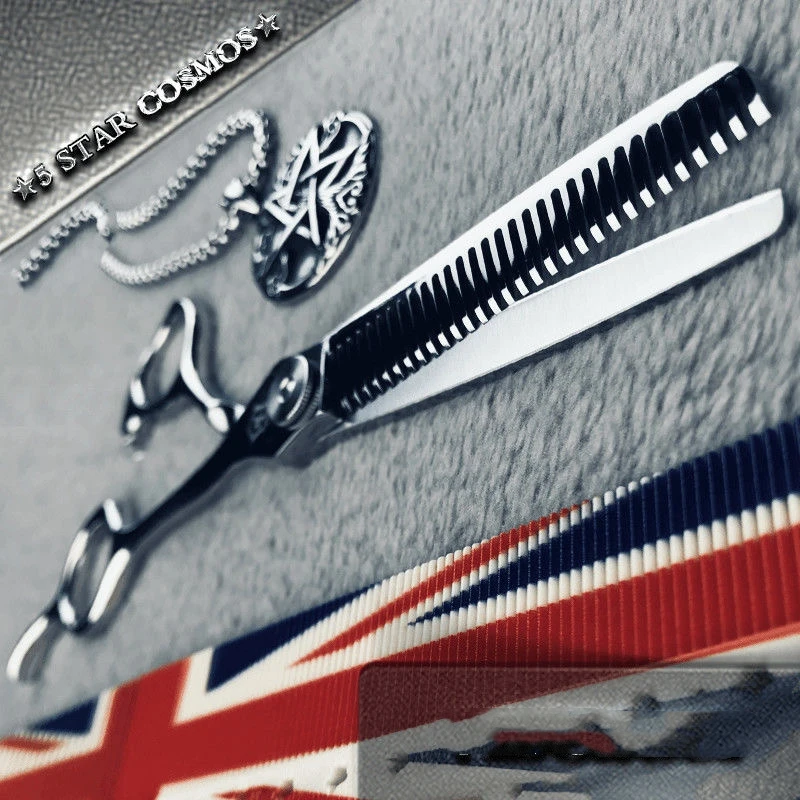 

Набор профессиональных ножниц для парикмахерской, инструменты для стрижки и филировки, 6 ножниц