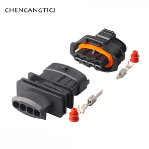 5 комплектов 4 Pin способ Водонепроницаемый автомобильные провода соединительные штекером с использованием автомобильной розетки 1928403453 1928403736 1 928 403 736 1 928 403 453