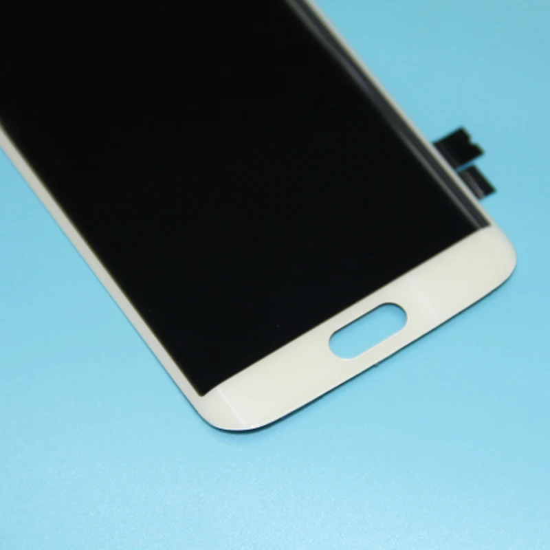 Super Amoled для Samsung s6 edge G925 G925F ЖК дигитайзер в сборе с рамкой|Экраны мобильных