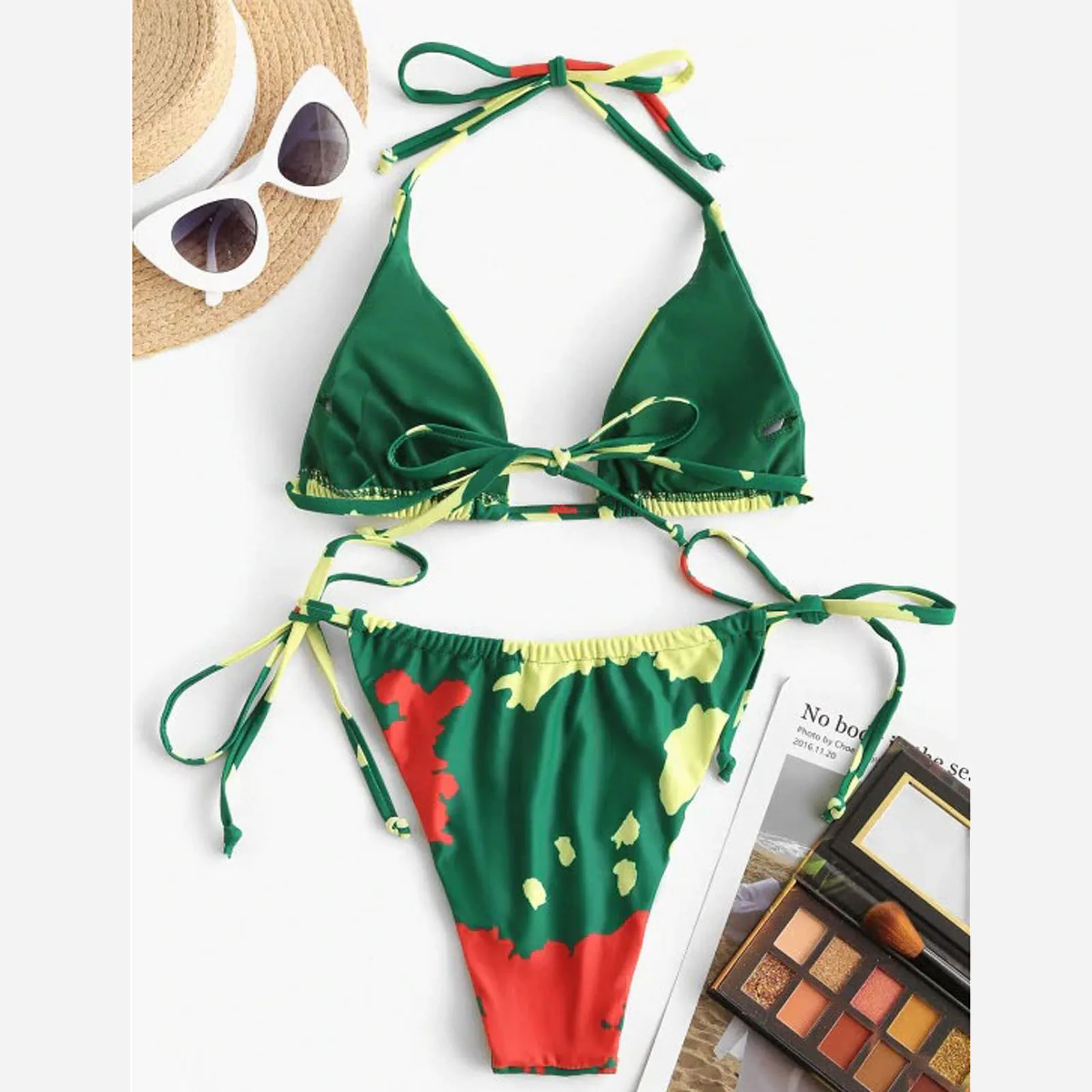 

Sexy Bikini 2021 Women Two Piece Swimsuit Cow Print Split Sets Plus Size Beachwear Swimsuit Thong Push Up Bikinis Swimming Suit