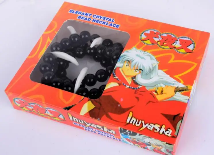 1 упаковка Новинка крутой аниме Inuyasha волк зуб Kikyou ожерелье ювелирные изделия