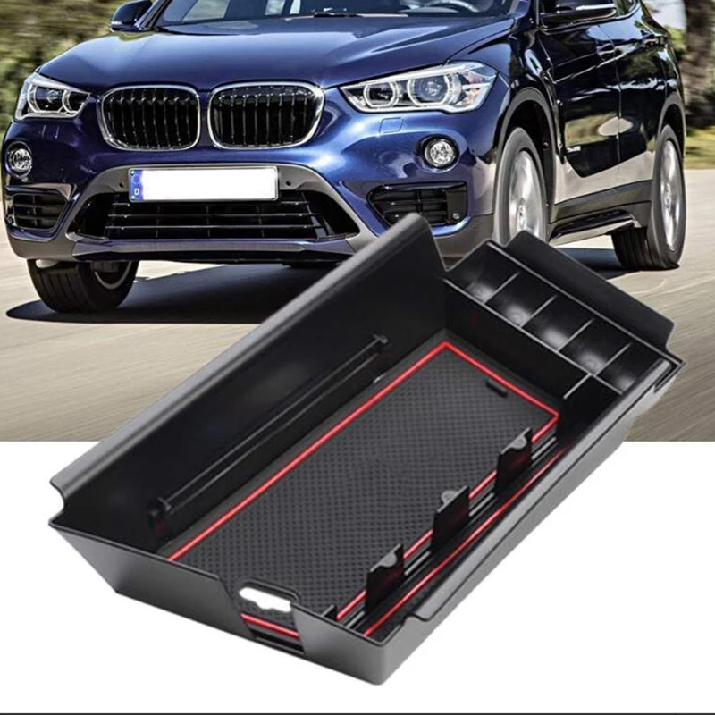 Подлокотник коробка для хранения BMW X1 2016-2019 центральная консоль Органайзер