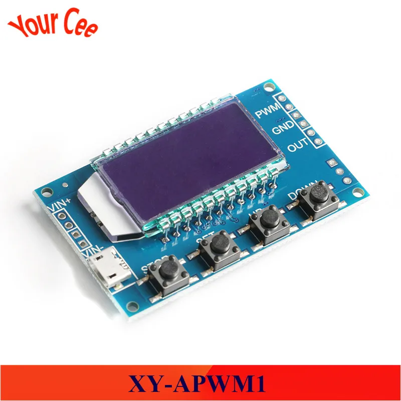 Полнофункциональный PWM импульсный Частотный рабочий цикл регулируемый модуль