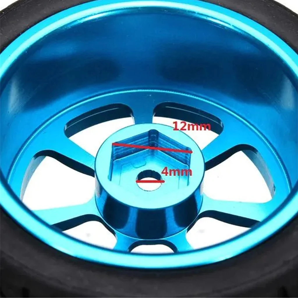 

4x 1:14 Upgrade Tyres Model Car Replacement Parts fit for Wltoys 144001