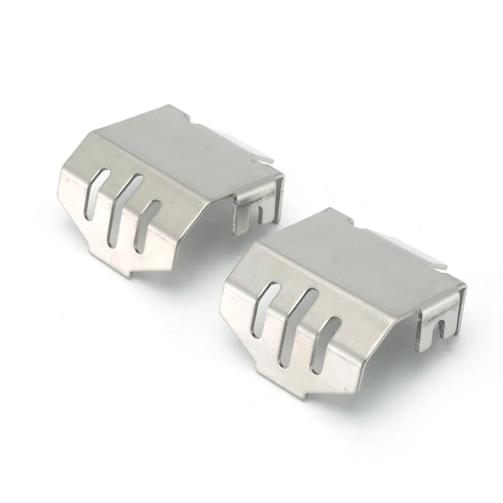 4 шт. корпус из нержавеющей стали защита от брони комплект для 1/10 RC Гусеничный TRX-4