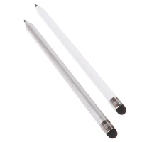 dual head touch screen stylus pencil high quality capacitive capacitor pen for i pad for samsung phone tablet pc accessories