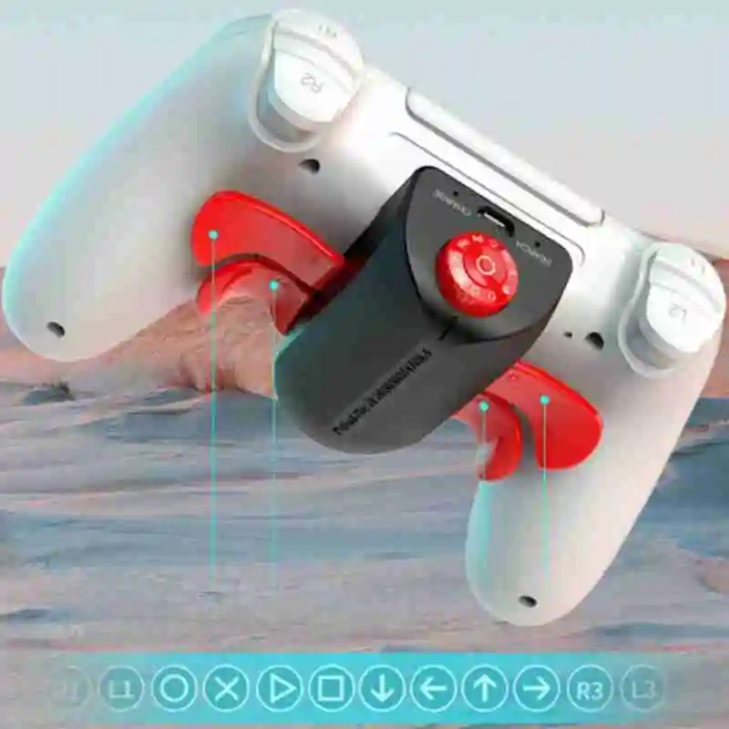 

New Version Extension Keys For PS4 Gamepad Back Button Attachment For Nintend Switch Controller Rear Converter For PC