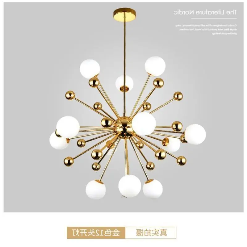 

nordic glass ball lighting dining room lustres para quarto lampes suspendues ventilador de techo lamparas de techo