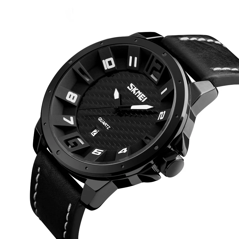 Новинка 2020 водонепроницаемые Модные трендовые Мужские кварцевые часы деловые с