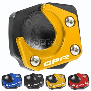 For Aprilia GPR125 GPR150 GPR 125 150 Motorcycle Accessories CNC Kickstand Foot Side Stand Extension Pad Support Plate Enlarge
