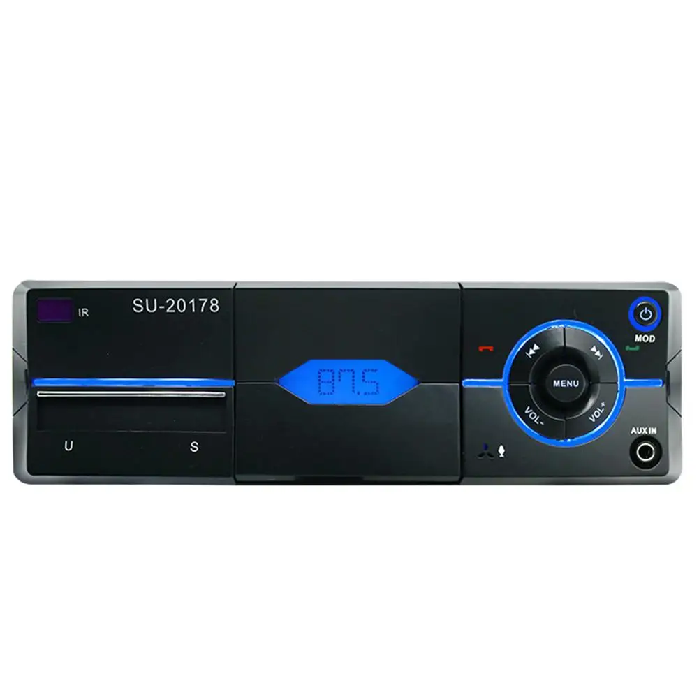 Автомобильный радиоприемник 1 Din mp3-плеер стерео мультимедийный плеер Bluetooth