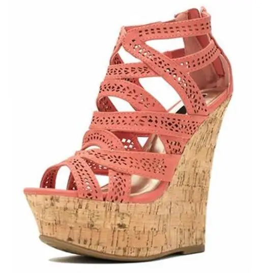 Женские пикантные Босоножки с открытым носком и перекрестными ремешками