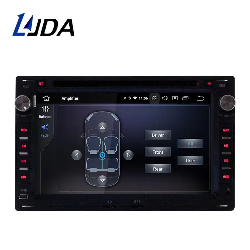 Автомобильный DVD плеер LJDA Android 10 0 для VW Volkswagen GOLF транспортер поло Passat b5
