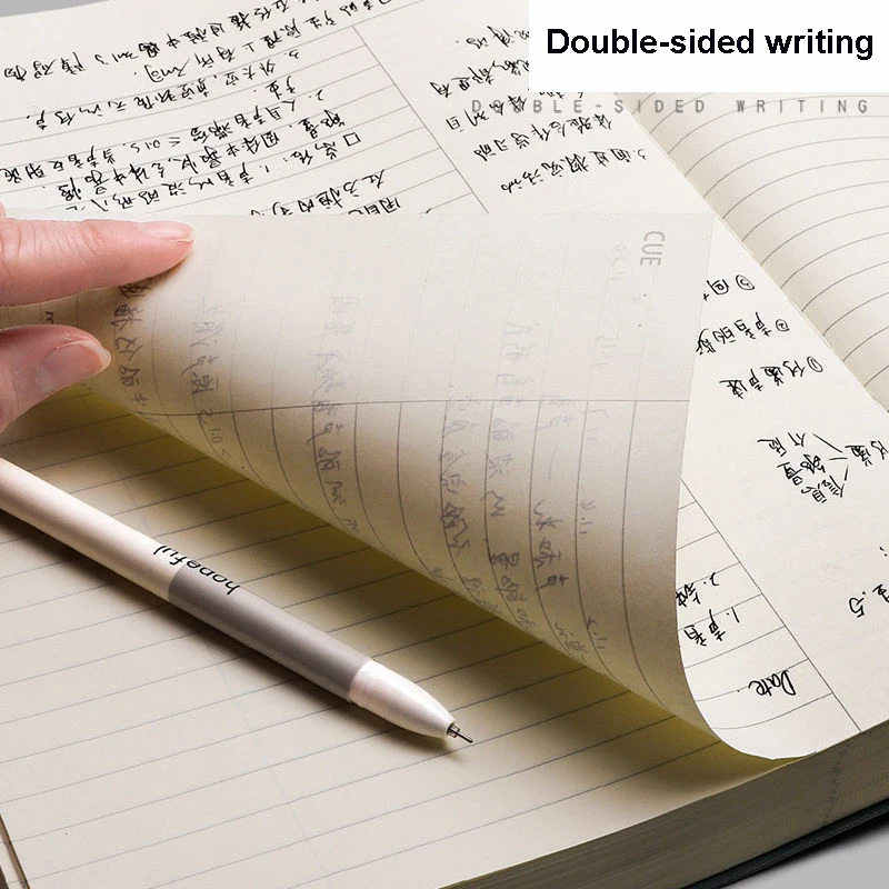 

Large Thick A4 Notebook 416 Pages Horizontal Format Daily Writing Planner Office School Supplies Stationery Sketchbook