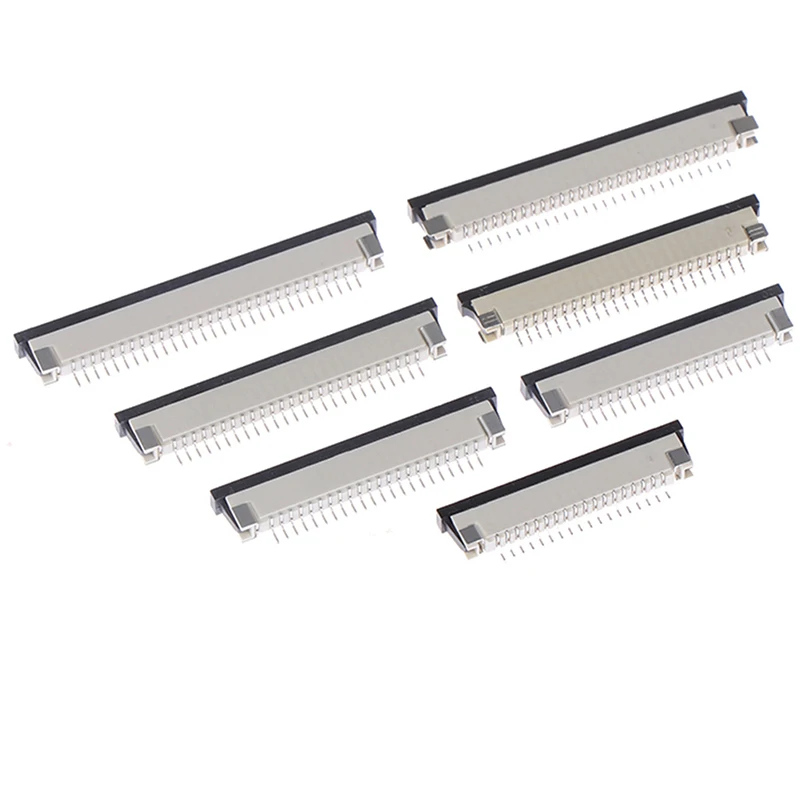 10 шт. 1 мм разъем для плоского кабеля FPC FFC сокет под раскладушкой
