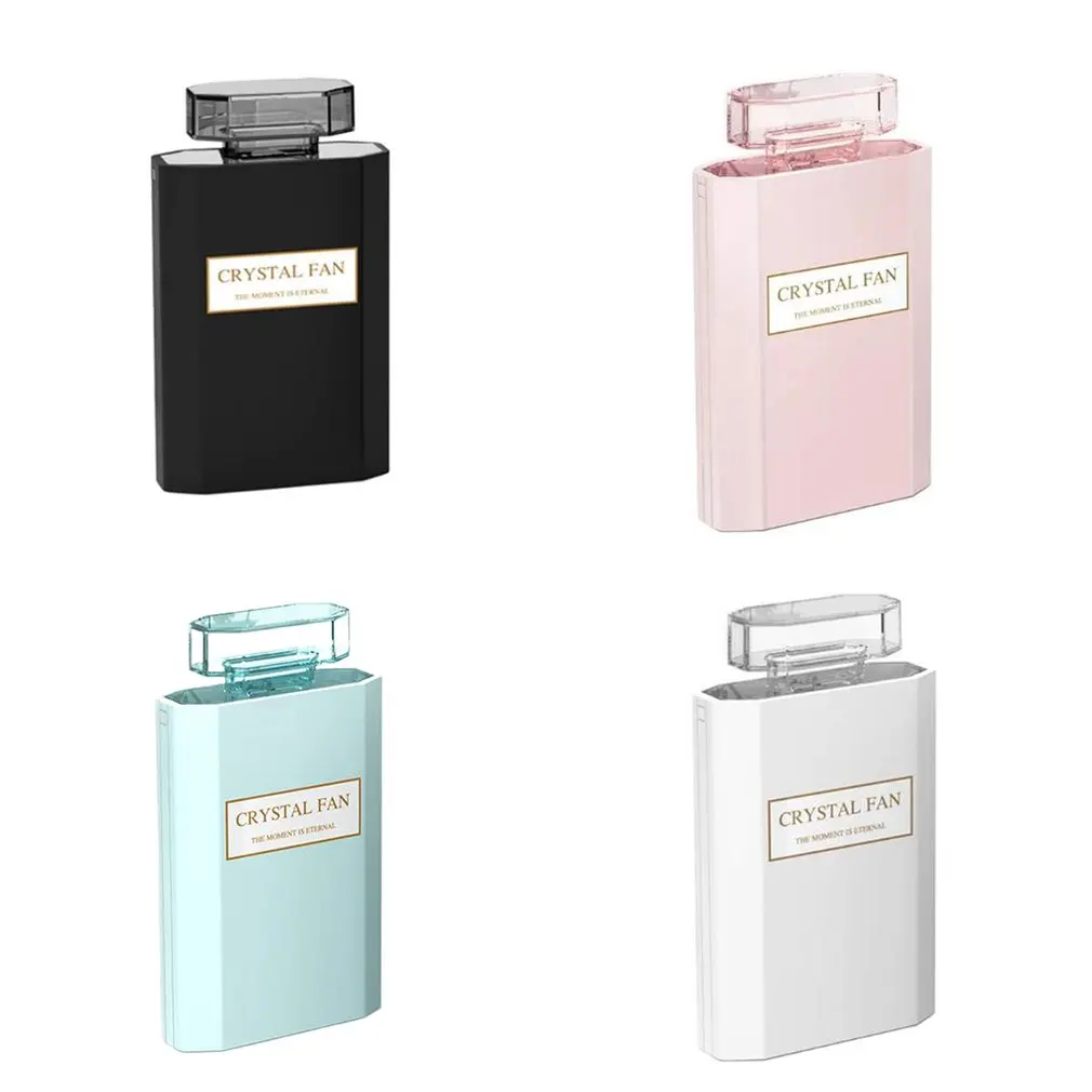 

Portable Usb Silent Handheld Electric Fan 3 Speeds Office School Home Fan Lightweight USB Charging Fan