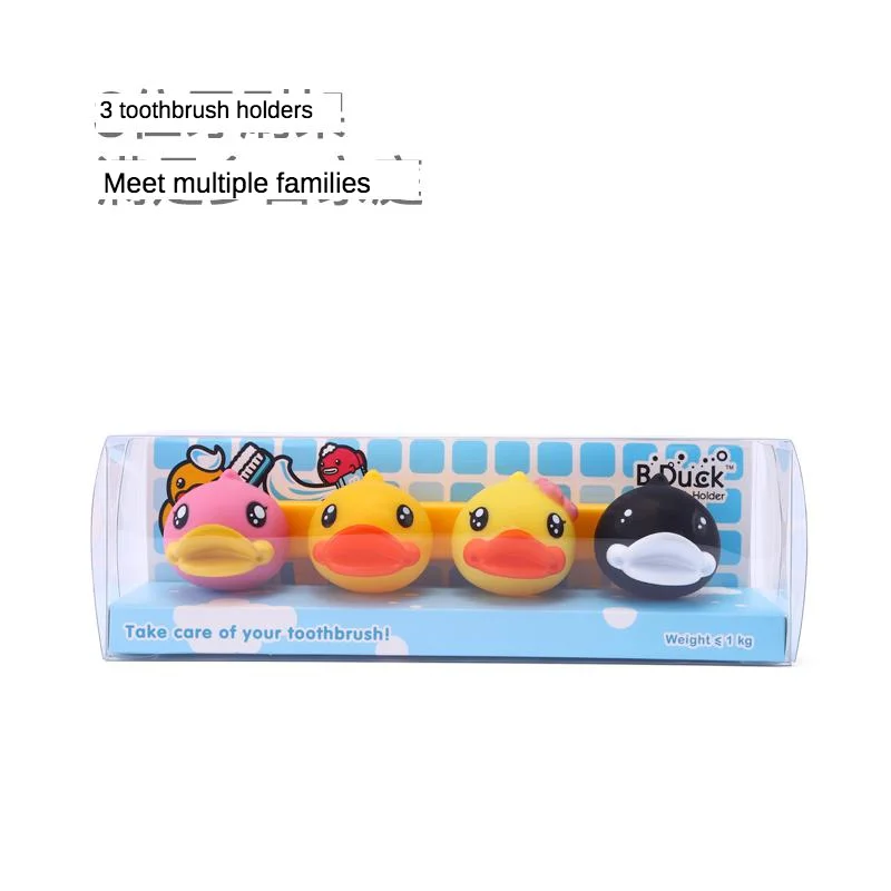 B. Маленький держатель для зубной щетки с желтой уткой ванной комнаты Детский