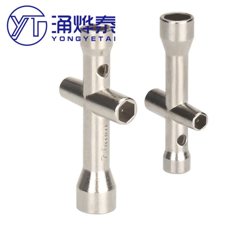 

YYT Cross wrench socket Mini cross socket M2/M2.5/M3/M4 nut tool 3d printing tool 7 word sleeve robot car model