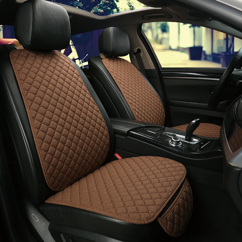 Льняной чехол для автомобильного сиденья подушка VW Polo Golf Passat CC Touran Tiguan Toureg Touareg