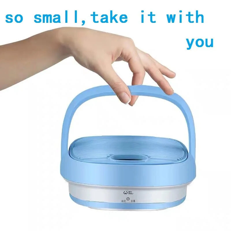 Складная Стиральная машина с озоном нижнее белье носки стиральная ручная