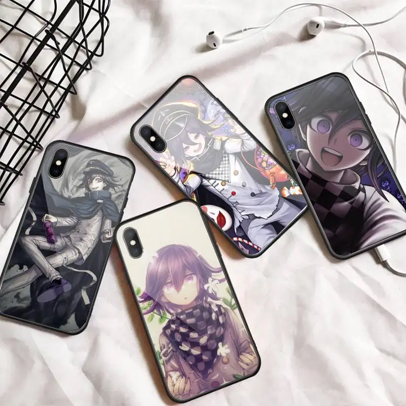

Hot game danganronpa Phone Case Tempered glass For iphone 6 7 8 plus X XS XR 11 12 13 PRO MAX mini